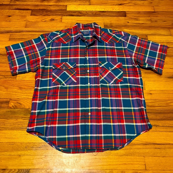 VTG pearl-snap button-down - Picture 1 of 7